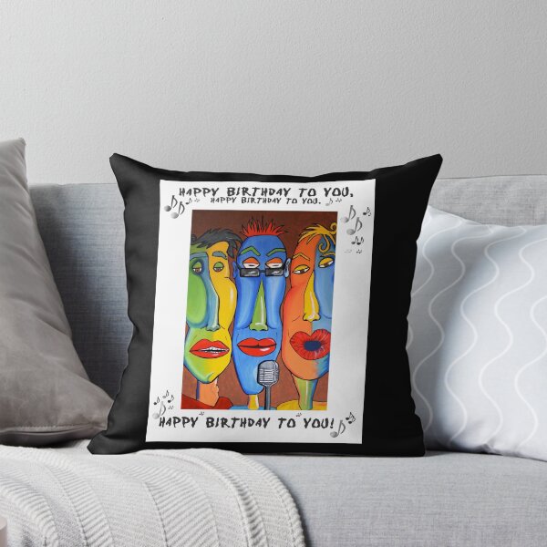 Item preview, Happy Birthday Card by Talking Heads designed and sold by Vickie  Scarlett-Fisher.