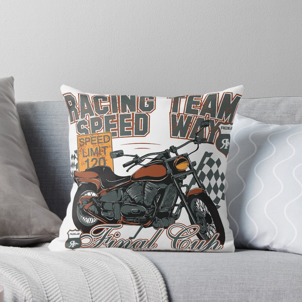 Item preview, Throw Pillow designed and sold by Rogueclothes.