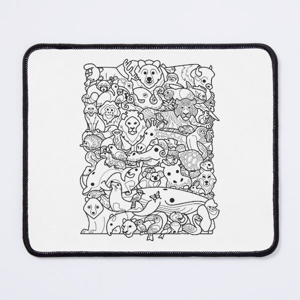 Item preview, Animal Outlines designed and sold by Wayne Minnis.