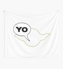 Star Wars Yoda Parody Wall Tapestry