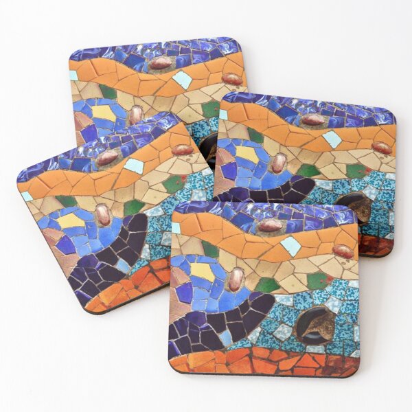 Item preview, Camaleón Park Güell Barcelona mosaic. designed and sold by ClickArt BCN.