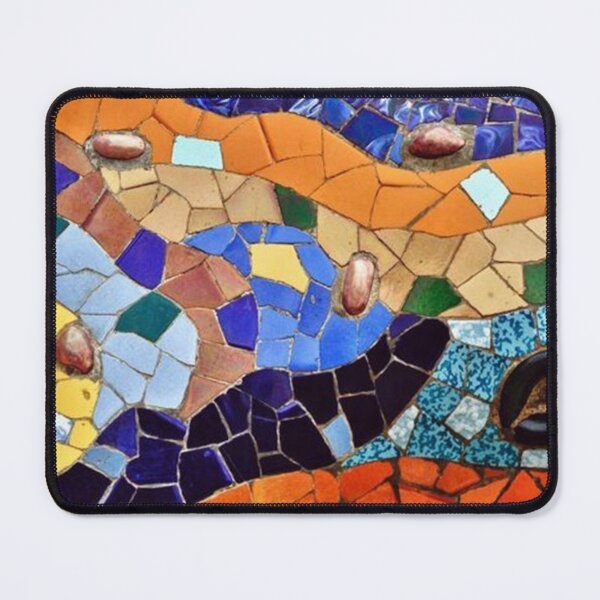Item preview, Camaleón Park Güell Barcelona mosaic. designed and sold by ClickArt BCN.