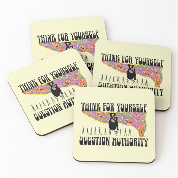 Item preview, Think for Yourself and Question Authority designed and sold by Callmejohn.