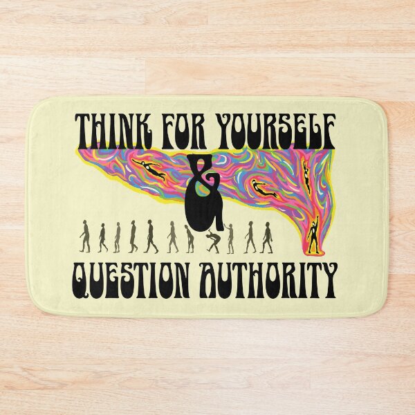 Item preview, Think for Yourself and Question Authority designed and sold by Callmejohn.
