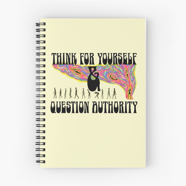 Item preview, Think for Yourself and Question Authority designed and sold by Callmejohn.