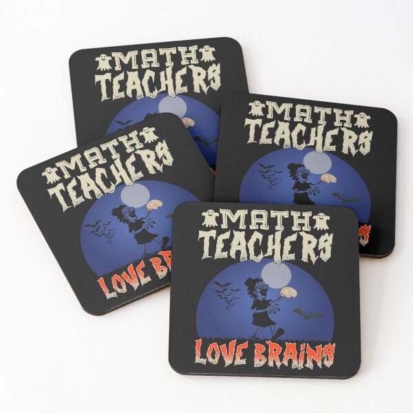 Item preview, Math Teachers Love Brains designed and sold by SewnMemories.