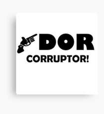 Dor Corruptor Canvas Print