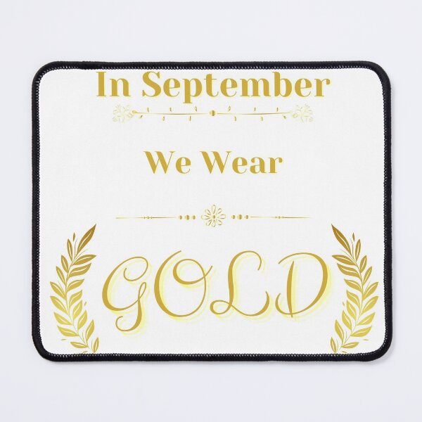 Item preview, In September We Wear Gold designed and sold by NekoAviatrix.