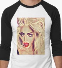 Camiseta ¾ bicolor para hombre Alyssa Edwards