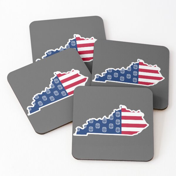 Item preview, Kentucky Bourbon American Flag designed and sold by BatShirtsCrazy.