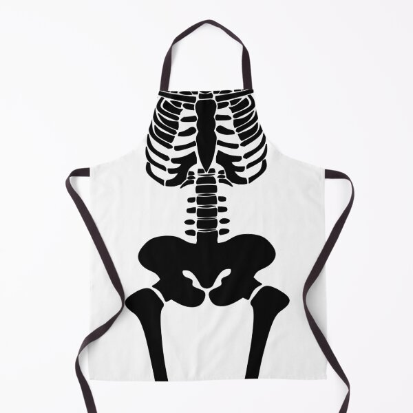 Item preview, Skeleton design(Womens t shirt dress ribs)-black designed and sold by Star-Design-PTD.