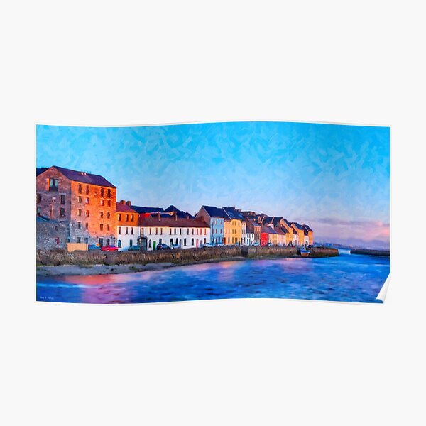 Seaside Galway Poster