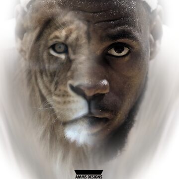 Lebron lion sales shirt