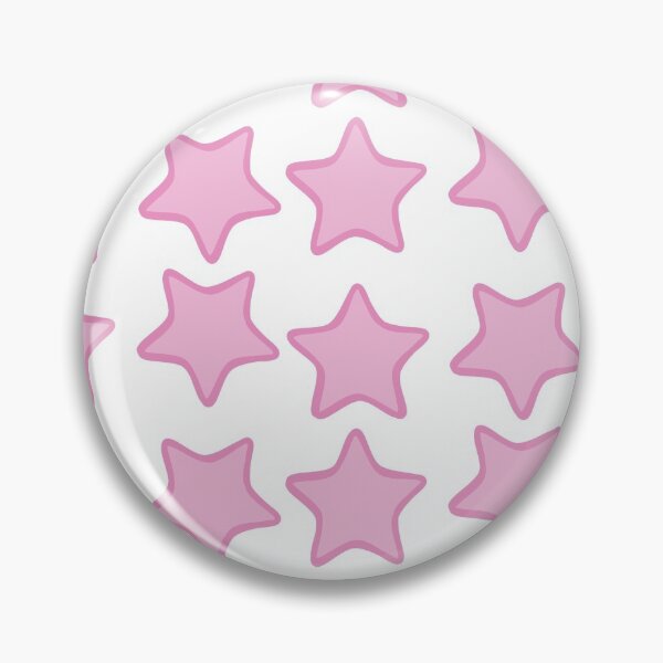 Item preview, Rounded Star Sticker Set Pink designed and sold by FioreCiliegia.