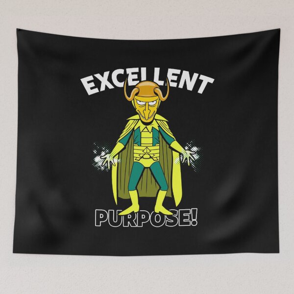 Item preview, Excellent Purpose Classic Loki Tshirt - Excellent Purpose Classic Loki Sticker designed and sold by cozzario.
