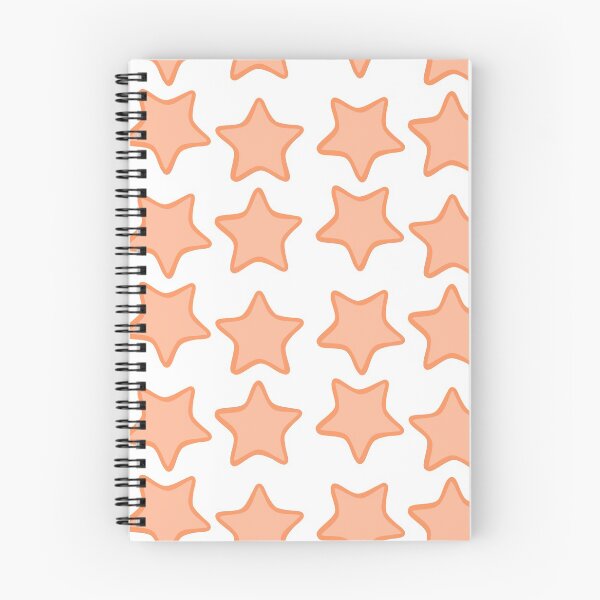 Item preview, Rounded Star Sticker Set Orange designed and sold by FioreCiliegia.