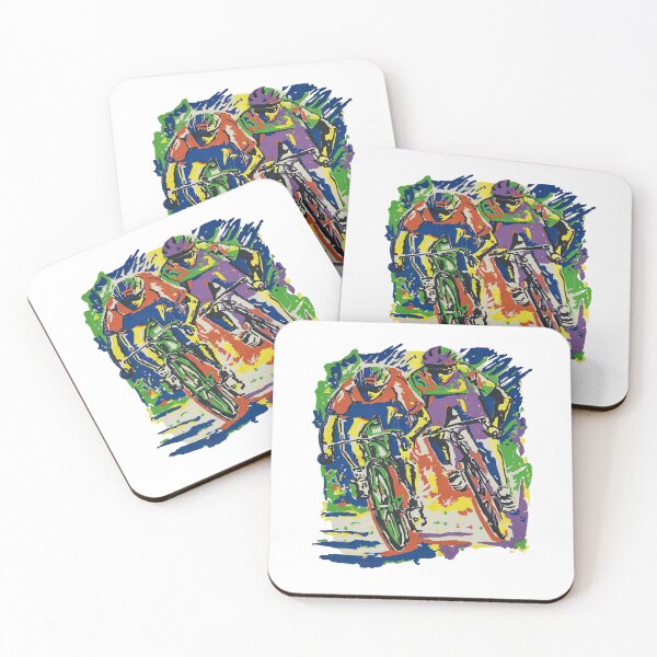 Item preview, Cyclist Abstract designed and sold by shopMajcnsignup.