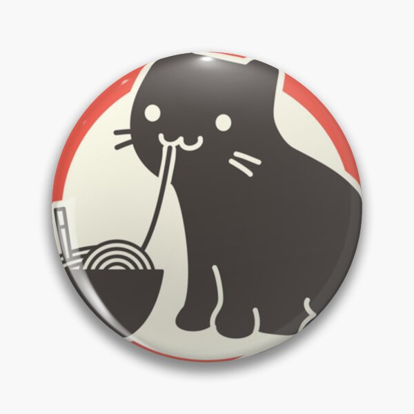 Item preview, "Kawaii" Vintage Style Japenese Ramen Cat Essential designed and sold by Barryshopye.