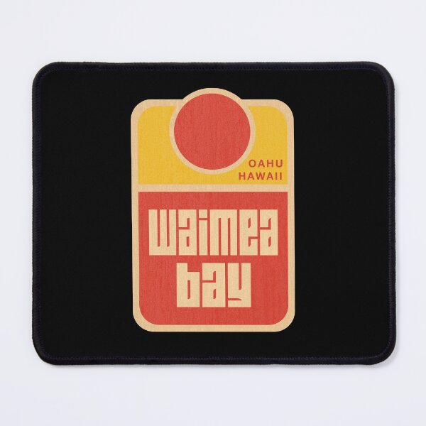 Item preview, Waimea Bay Hawaii Vintage Hawaiian Retro designed and sold by IronEcho.