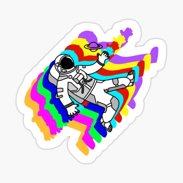 Trippy Sticker