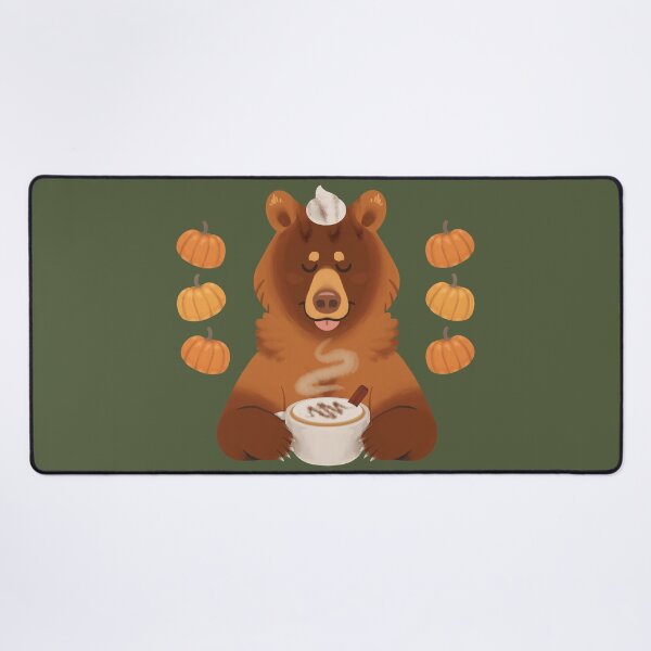 Item preview, pumpkin spice bear designed and sold by buttercreambear.