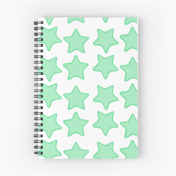 Item preview, Rounded Star Sticker Set Mint designed and sold by FioreCiliegia.