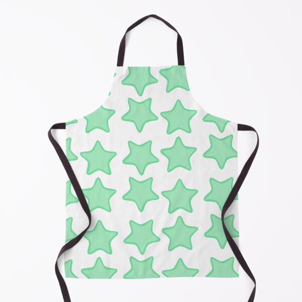 Item preview, Rounded Star Sticker Set Mint designed and sold by FioreCiliegia.