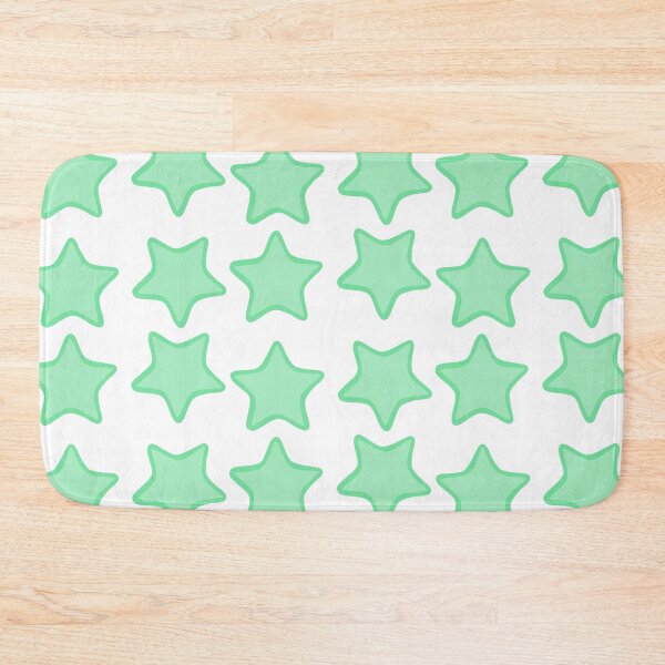 Item preview, Rounded Star Sticker Set Mint designed and sold by FioreCiliegia.