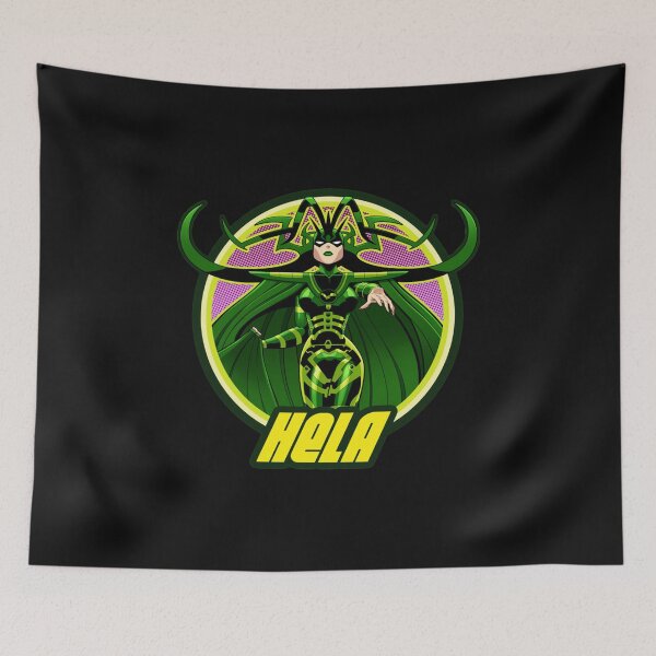 Item preview, Hela superhero tshirt - Hela superhero Iphone case- Hela superhero sticker designed and sold by cozzario.