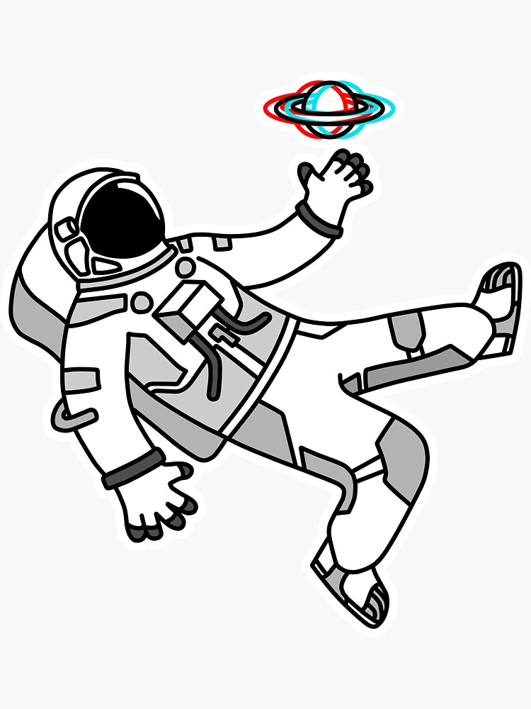 Thumbnail 3 of 3, Sticker, Ripple In Reality designed and sold by Rockys-Randoms.