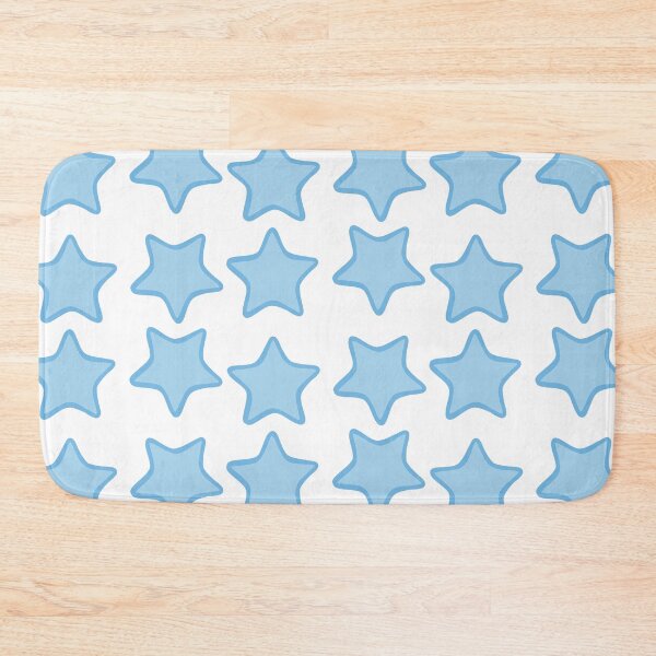 Item preview, Rounded Star Sticker Set Periwinkle designed and sold by FioreCiliegia.