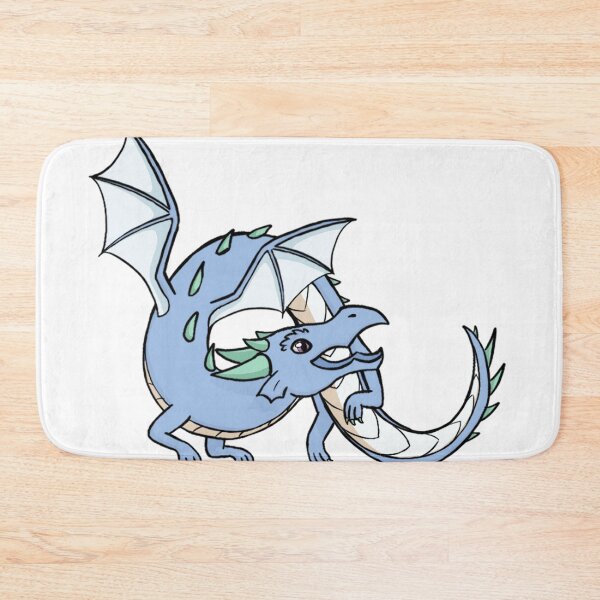 Item preview, Icy Sky Blue Flying Dragon designed and sold by Acamuna.
