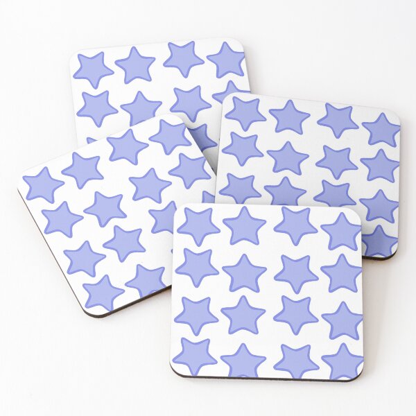 Item preview, Rounded Star Sticker Set Lavender designed and sold by FioreCiliegia.