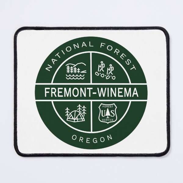 Artikelvorschau, Fremont-Winema National Forest Heraldisches Logo entworfen und verkauft von VanyaKar.