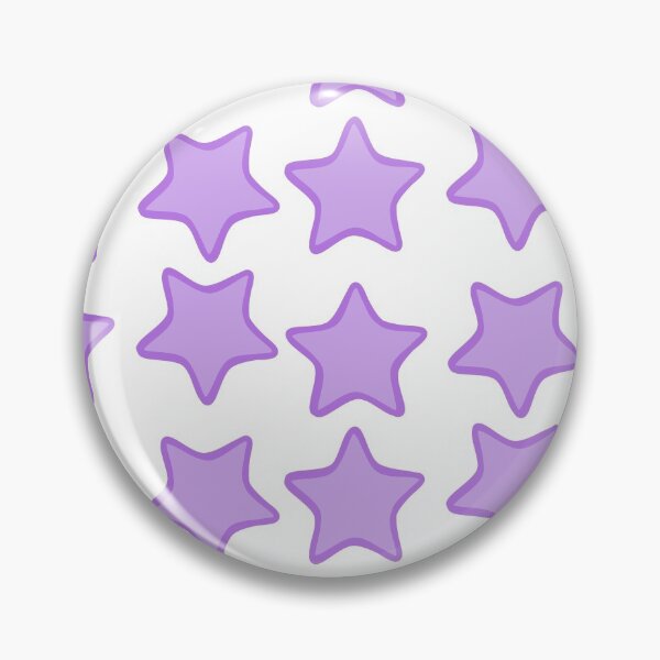 Item preview, Rounded Star Sticker Set Purple designed and sold by FioreCiliegia.
