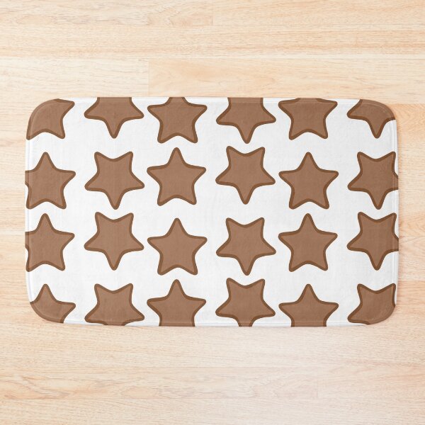 Item preview, Rounded Star Sticker Set Brown designed and sold by FioreCiliegia.