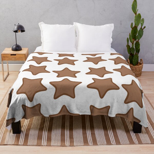 Item preview, Rounded Star Sticker Set Brown designed and sold by FioreCiliegia.