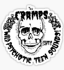 The Cramps Psychotic Teen Sounds Sticker