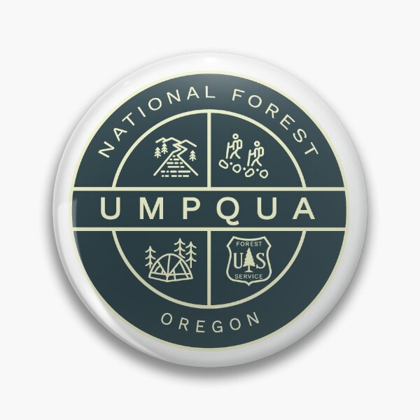 Item preview, Umpqua National Forest Heraldic Logo designed and sold by VanyaKar.