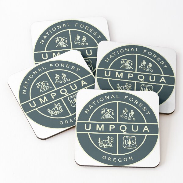 Item preview, Umpqua National Forest Heraldic Logo designed and sold by VanyaKar.
