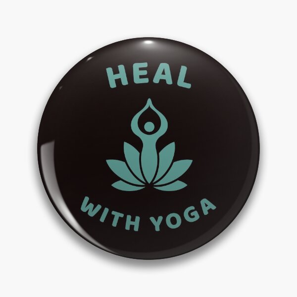 Item preview, Heal With Yoga designed and sold by Meatredbubble.