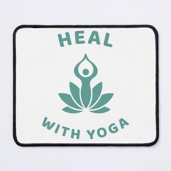 Item preview, Heal With Yoga designed and sold by Meatredbubble.