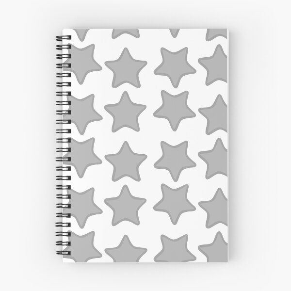 Item preview, Rounded Star Sticker Set Grey designed and sold by FioreCiliegia.