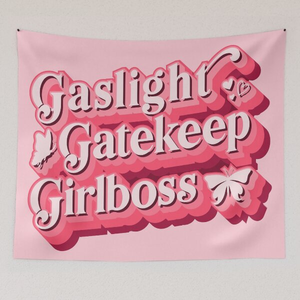 Item preview, Gaslight Gatekeep Girlboss designed and sold by enriquepma.
