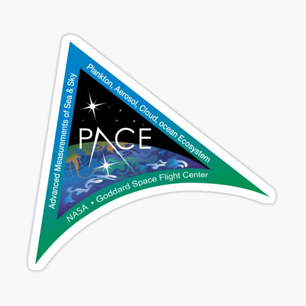 Item preview, NASA PACE Satellite Mission Goddard Logo designed and sold by sparkytheslug.
