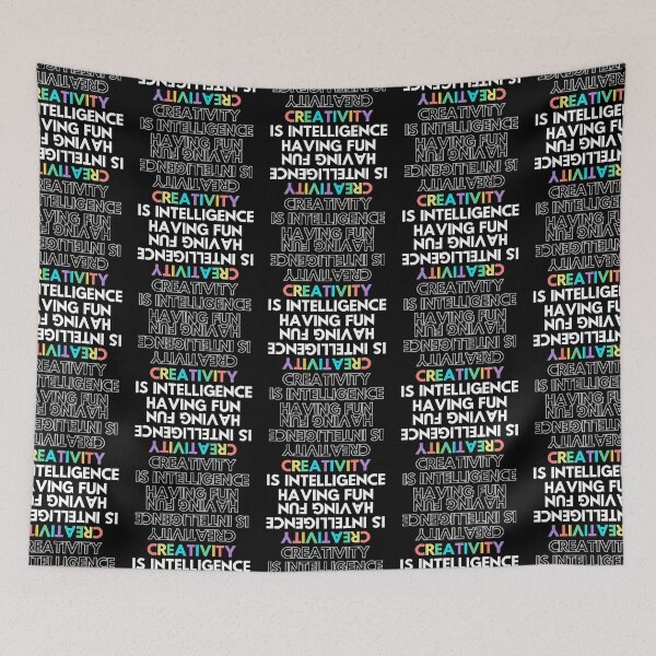 Item preview, Creativity Is Intelligence Having Fun - Version A  designed and sold by Swango1994.