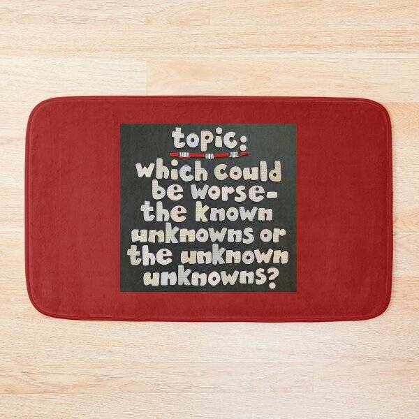 Item preview, Topic:  Known/Unknown designed and sold by prunellaparsnip.