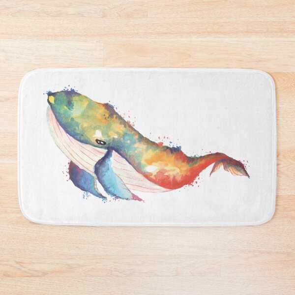 Item preview, Colorful whale  designed and sold by ChicagoDixon.