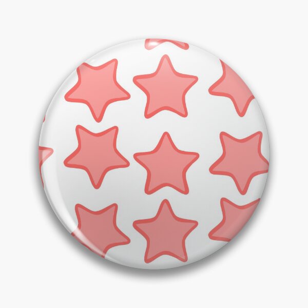 Item preview, Rounded Star Sticker Set Mauve designed and sold by FioreCiliegia.