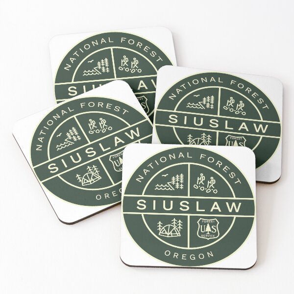 Item preview, Siuslaw National Forest Heraldic Logo designed and sold by VanyaKar.